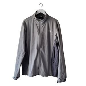 The North Face Mens Apex Insulated High Neck Full Zip Jacket w Drawstring - XL